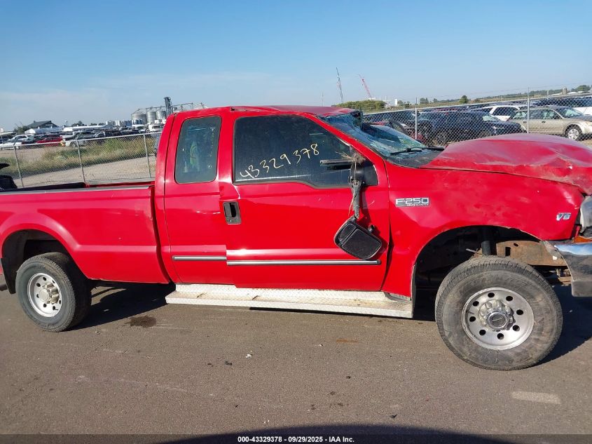 2000 Ford F-250 Lariat/Xl/Xlt VIN: 1FTNX21L5YEC65470 Lot: 43329378