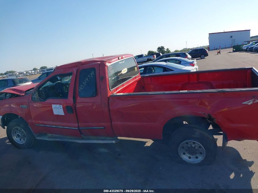 2000 Ford F-250 Lariat/Xl/Xlt VIN: 1FTNX21L5YEC65470 Lot: 43329378