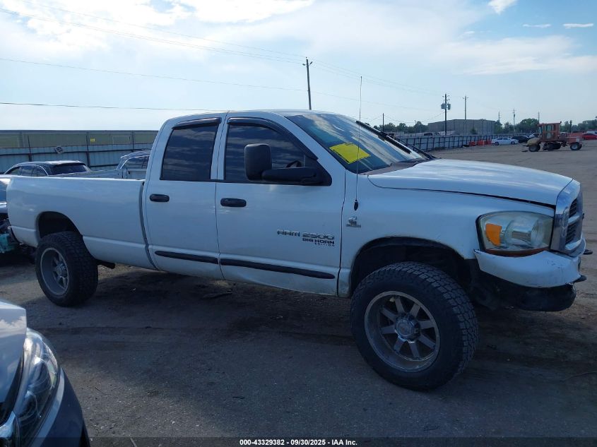 2006 Dodge Ram 2500 Slt/Sport VIN: 3D7KS28C16G160699 Lot: 43329382