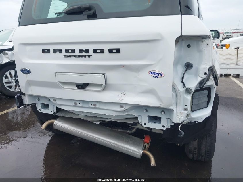 2022 Ford Bronco Sport VIN: 3FMCR9A61NRD28640 Lot: 43329383