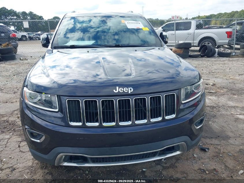 2014 Jeep Grand Cherokee Limited VIN: 1C4RJFBG2EC309556 Lot: 43329424