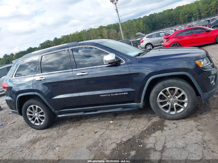 2014 Jeep Grand Cherokee Limited VIN: 1C4RJFBG2EC309556 Lot: 43329424
