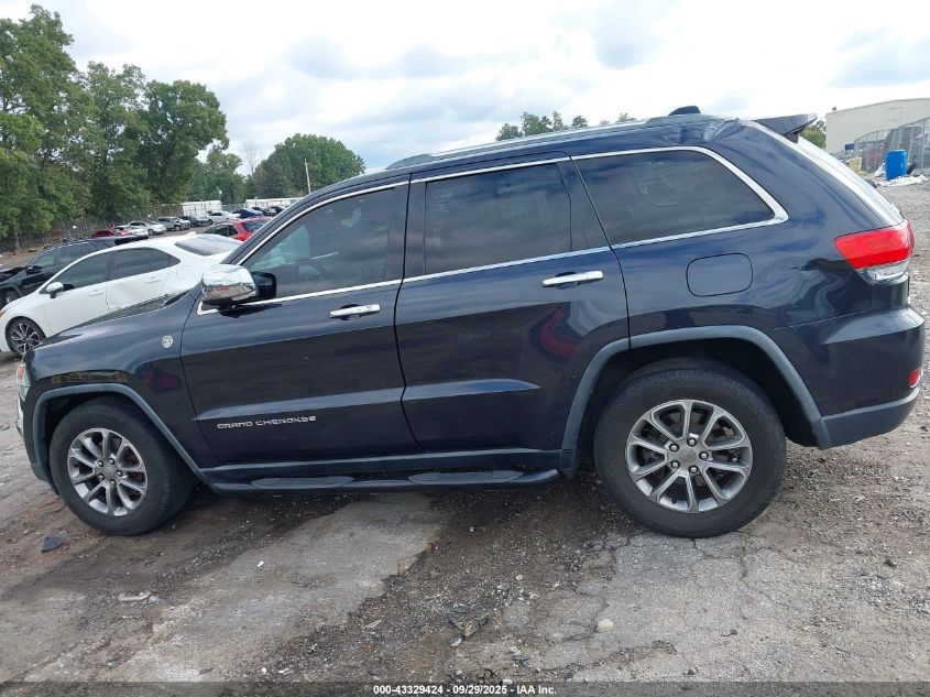 2014 Jeep Grand Cherokee Limited VIN: 1C4RJFBG2EC309556 Lot: 43329424