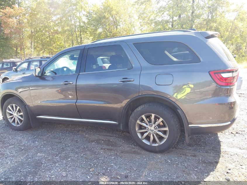 2018 Dodge Durango Sxt Awd VIN: 1C4RDJAG4JC324128 Lot: 43329428