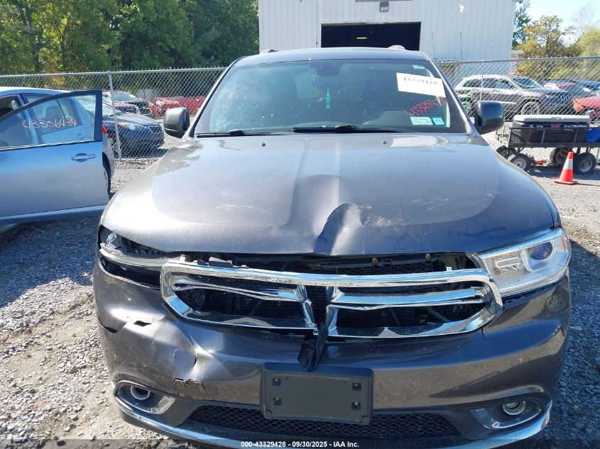 2018 Dodge Durango Sxt Awd VIN: 1C4RDJAG4JC324128 Lot: 43329428