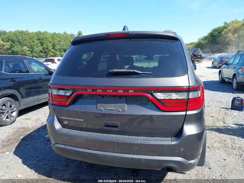 2018 Dodge Durango Sxt Awd VIN: 1C4RDJAG4JC324128 Lot: 43329428