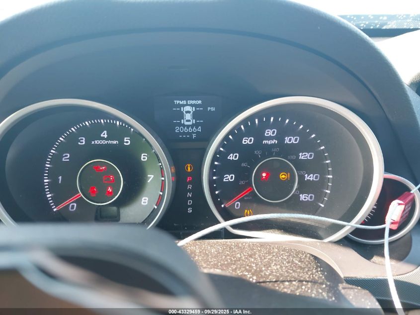 2012 Acura Tl 3.5 VIN: 19UUA8F25CA002879 Lot: 43329459