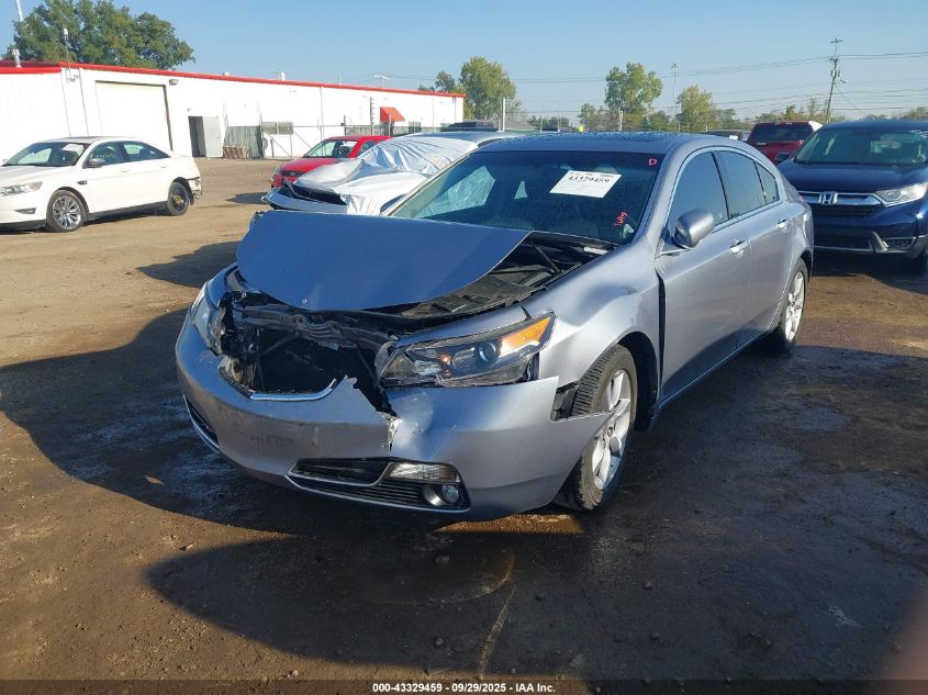 2012 Acura Tl 3.5 VIN: 19UUA8F25CA002879 Lot: 43329459