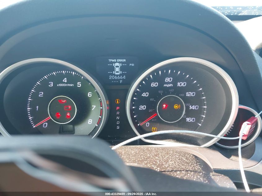 2012 Acura Tl 3.5 VIN: 19UUA8F25CA002879 Lot: 43329459