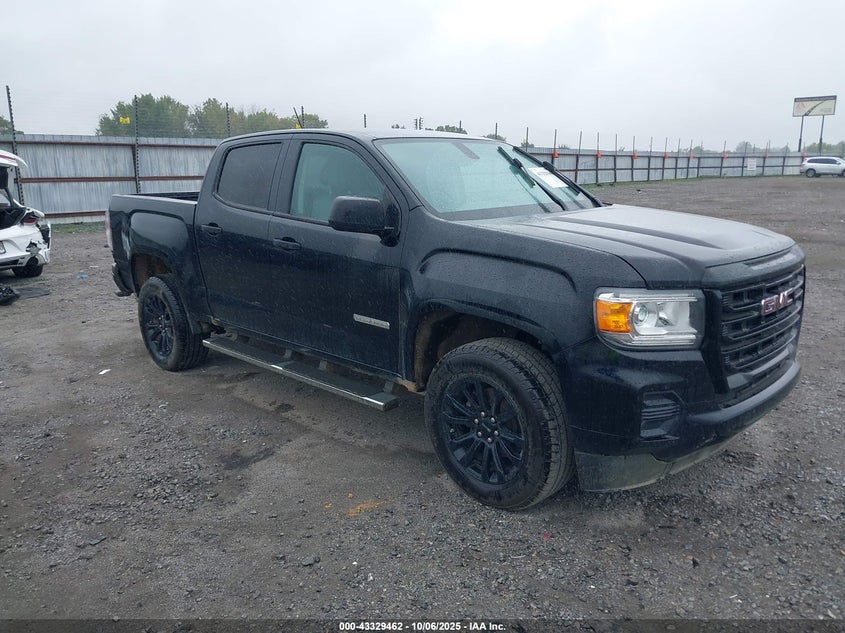 GMC CANYON 2WD SHORT BOX ELEVATION STANDARD