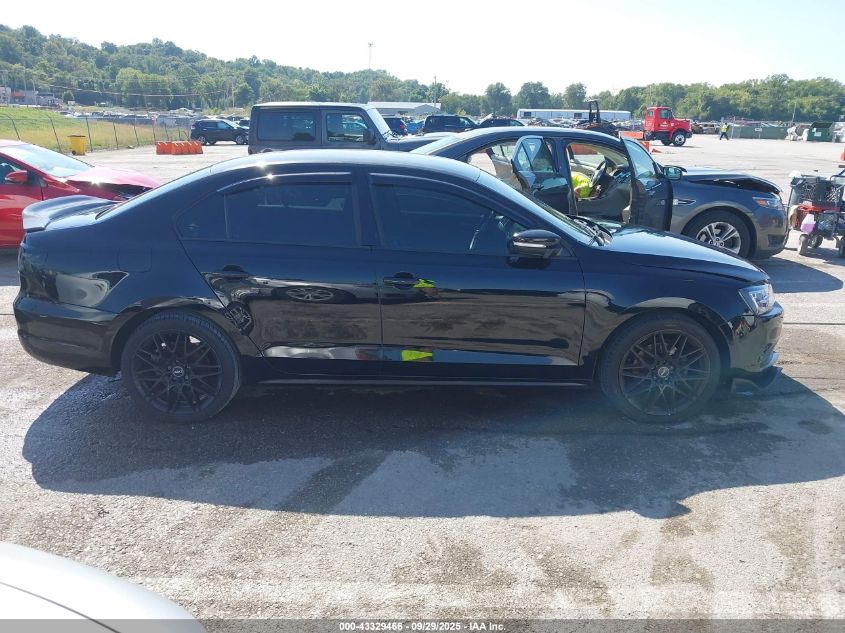 2011 Volkswagen Jetta 2.5L Se VIN: 3VWDX7AJ7BM302590 Lot: 43329466