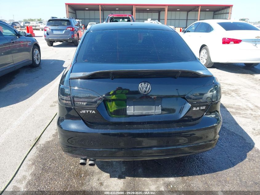 2011 Volkswagen Jetta 2.5L Se VIN: 3VWDX7AJ7BM302590 Lot: 43329466