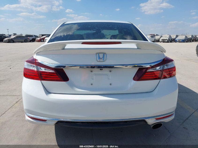 2016 Honda Accord Lx VIN: 1HGCR2F30GA069907 Lot: 43329491
