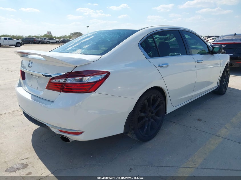 Vin: 1hgcr2f30ga069907, lot: 43824200, honda accord lx 20164