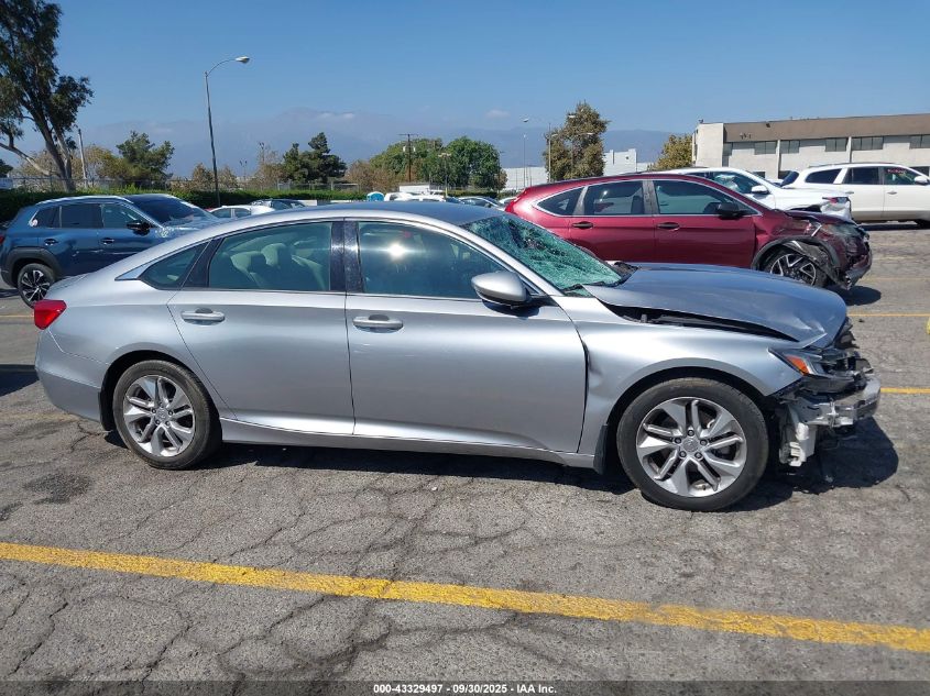 2018 Honda Accord Lx VIN: 1HGCV1F14JA144877 Lot: 43329497