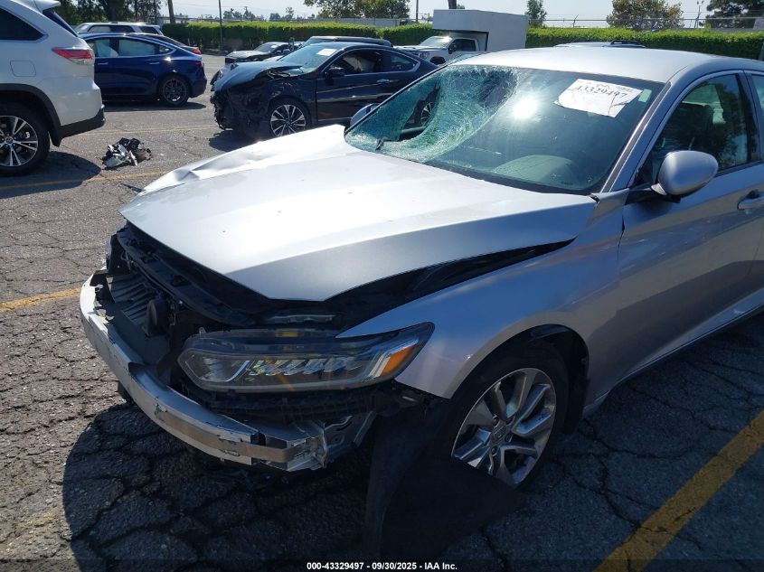 2018 Honda Accord Lx VIN: 1HGCV1F14JA144877 Lot: 43329497