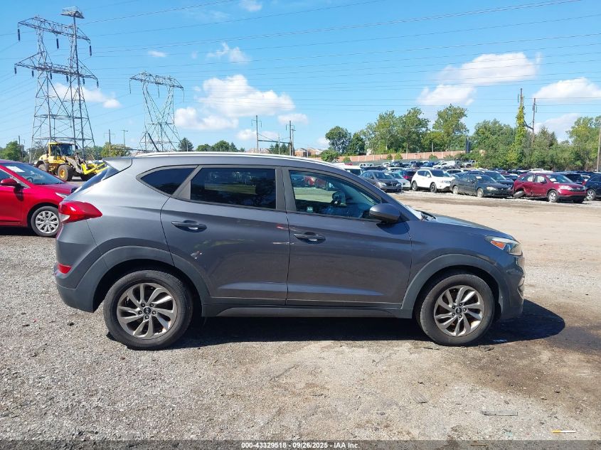 2016 Hyundai Tucson Se VIN: KM8J3CA49GU151660 Lot: 43329518