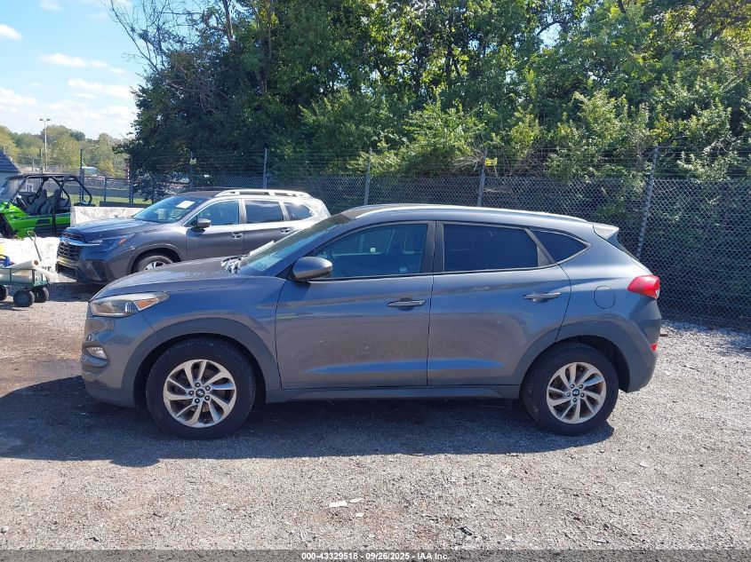 2016 Hyundai Tucson Se VIN: KM8J3CA49GU151660 Lot: 43329518