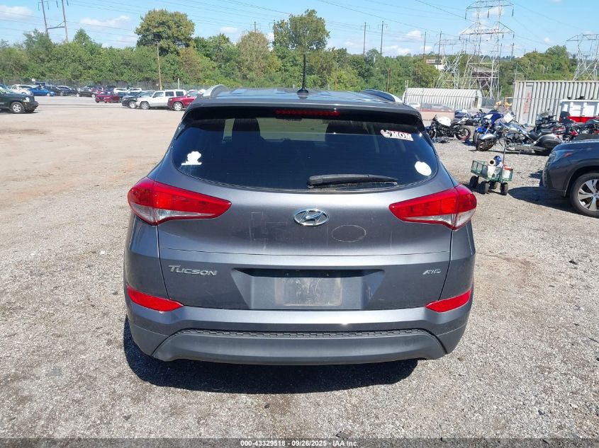 2016 Hyundai Tucson Se VIN: KM8J3CA49GU151660 Lot: 43329518