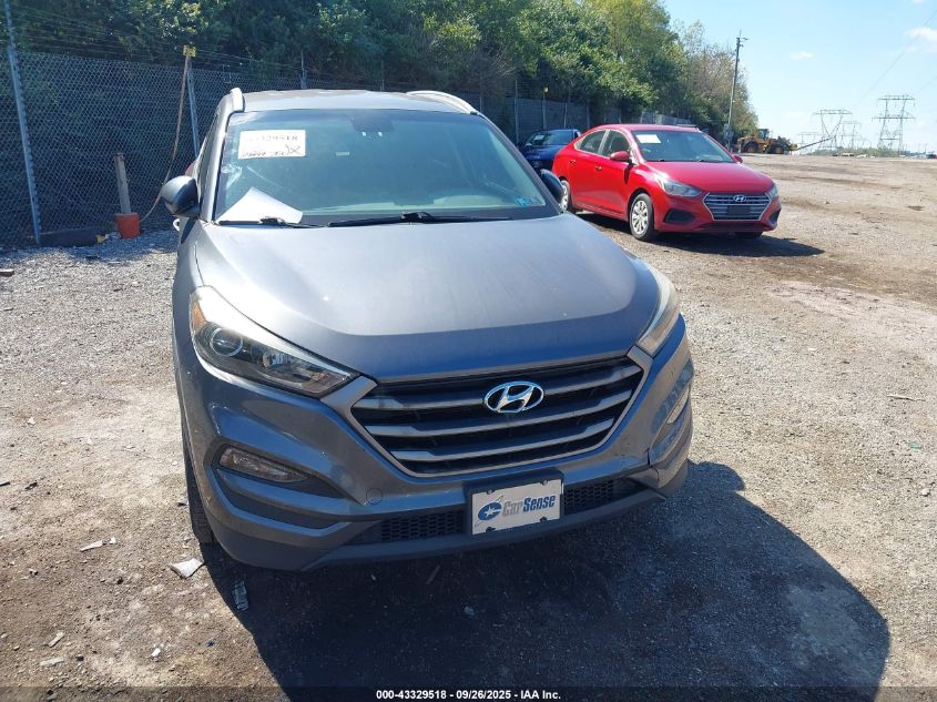 2016 Hyundai Tucson Se VIN: KM8J3CA49GU151660 Lot: 43329518