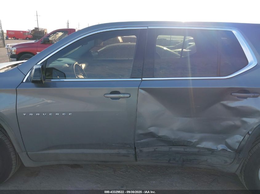 2020 Chevrolet Traverse Fwd Ls VIN: 1GNERFKWXLJ313305 Lot: 43329522