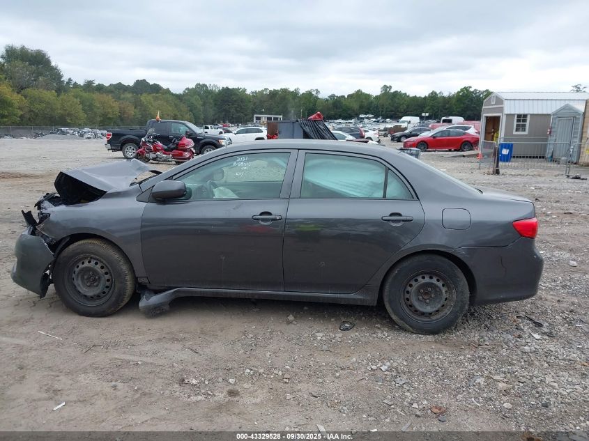2009 Toyota Corolla Le VIN: JTDBL40E39J017742 Lot: 43329528