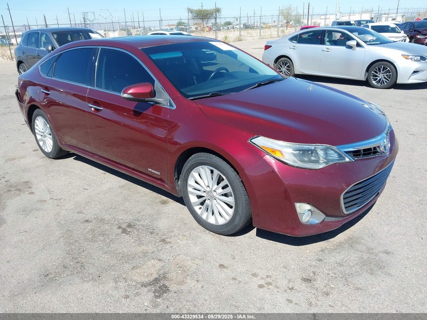 4T1BD1EB2DU012111 2013 Toyota Avalon Hybrid Xle Touring auction photo 1