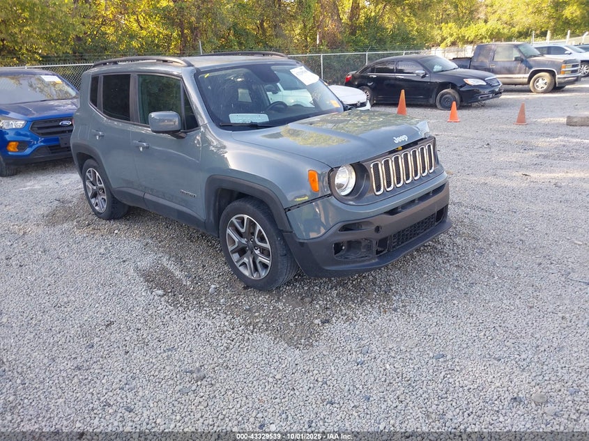 2017 JEEP RENEGADE LATITUDE FWD - ZACCJABB6HPF24354