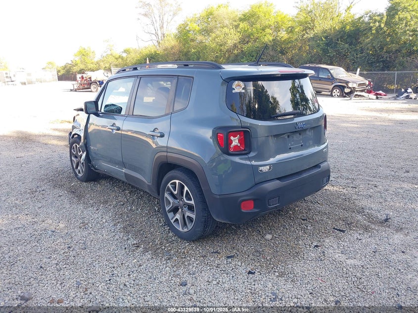 2017 JEEP RENEGADE LATITUDE FWD ZACCJABB6HPF24354