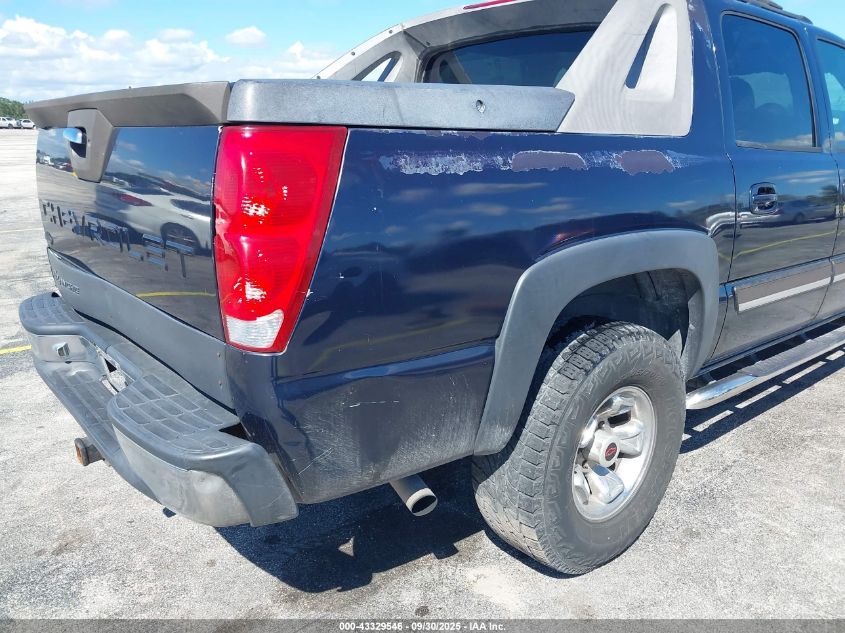 2005 Chevrolet Avalanche 1500 Z66 VIN: 3GNEC12Z05G283587 Lot: 43329546