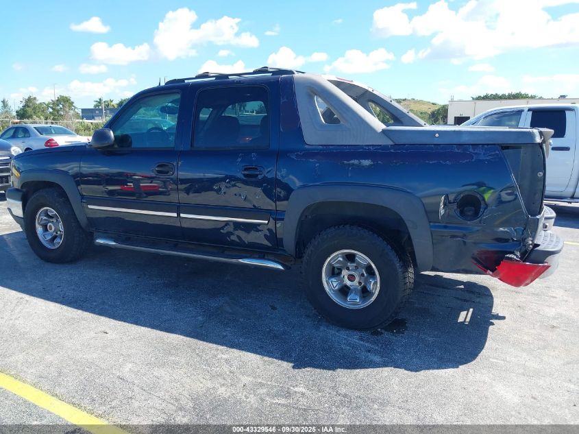 2005 Chevrolet Avalanche 1500 Z66 VIN: 3GNEC12Z05G283587 Lot: 43329546