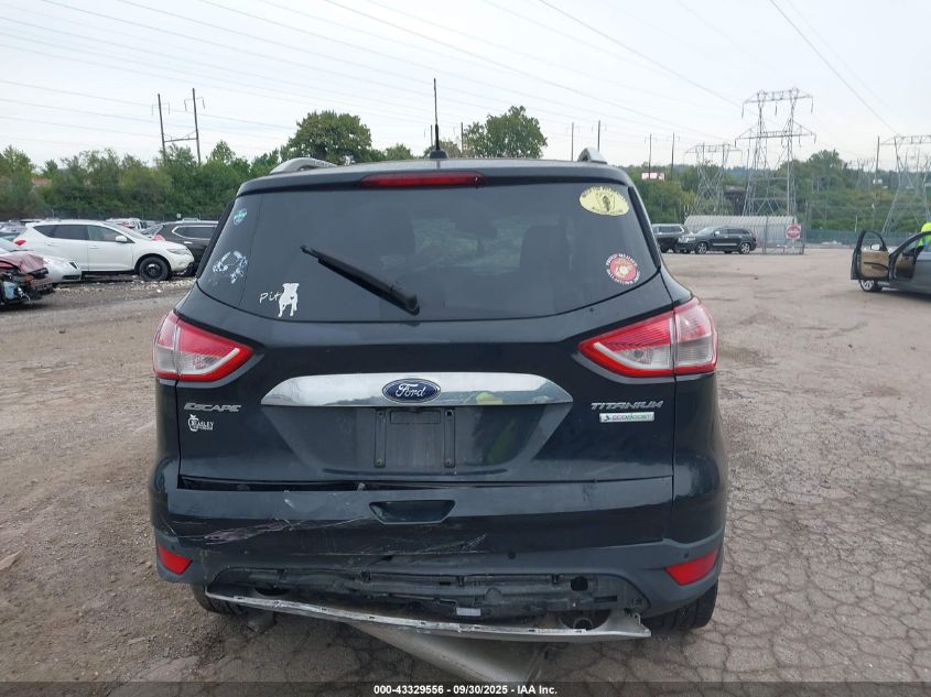 2014 Ford Escape Titanium VIN: 1FMCU0J94EUB66211 Lot: 43329556