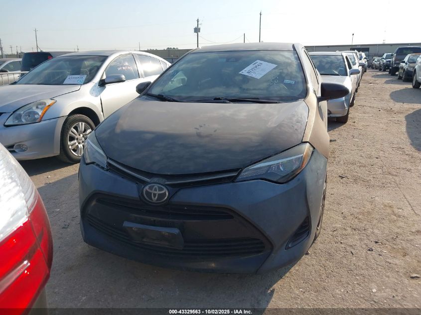 2017 Toyota Corolla Le VIN: 5YFBURHE5HP638392 Lot: 43329563