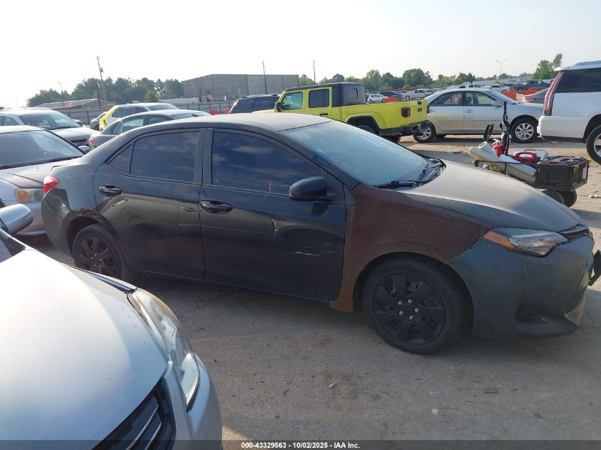 2017 Toyota Corolla Le VIN: 5YFBURHE5HP638392 Lot: 43329563