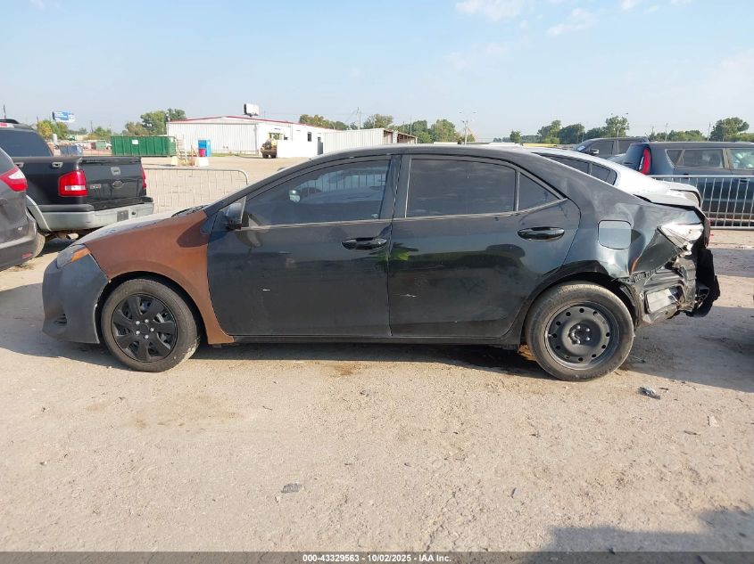 2017 Toyota Corolla Le VIN: 5YFBURHE5HP638392 Lot: 43329563