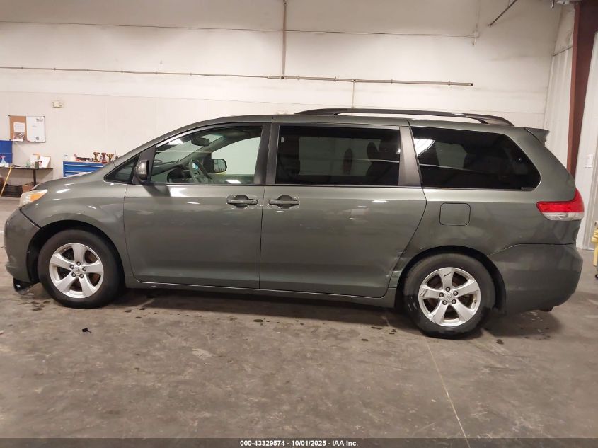 2013 Toyota Sienna Le V6 8 Passenger VIN: 5TDKK3DC4DS382349 Lot: 43329574