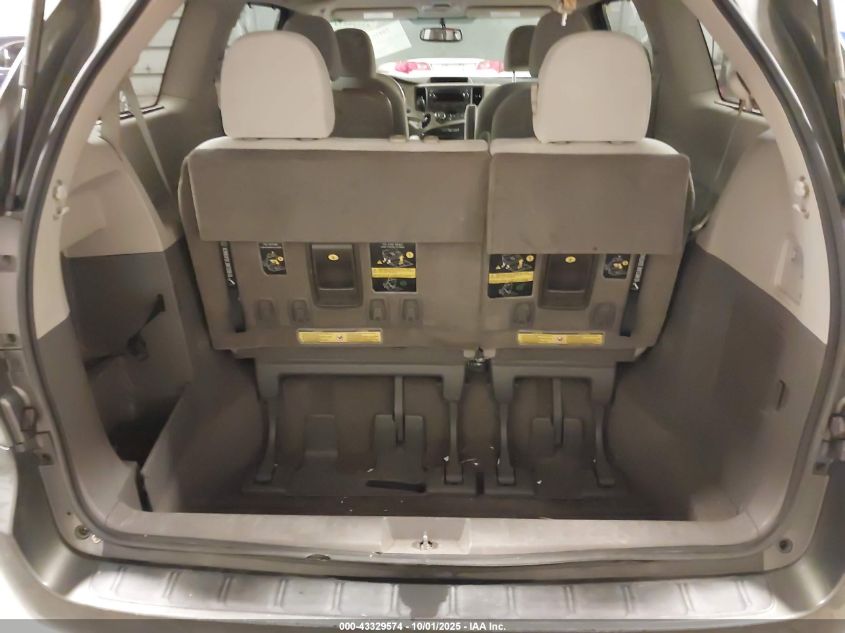 2013 Toyota Sienna Le V6 8 Passenger VIN: 5TDKK3DC4DS382349 Lot: 43329574