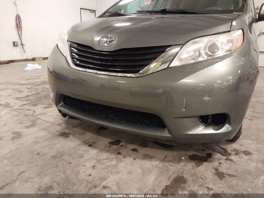 2013 Toyota Sienna Le V6 8 Passenger VIN: 5TDKK3DC4DS382349 Lot: 43329574