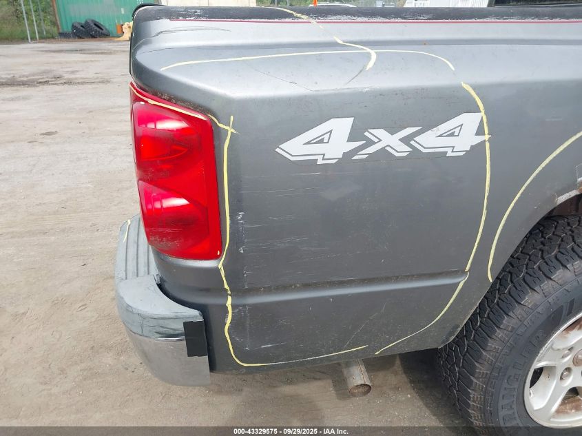 2006 Dodge Dakota Slt VIN: 1D7HW48K36S611366 Lot: 43329575