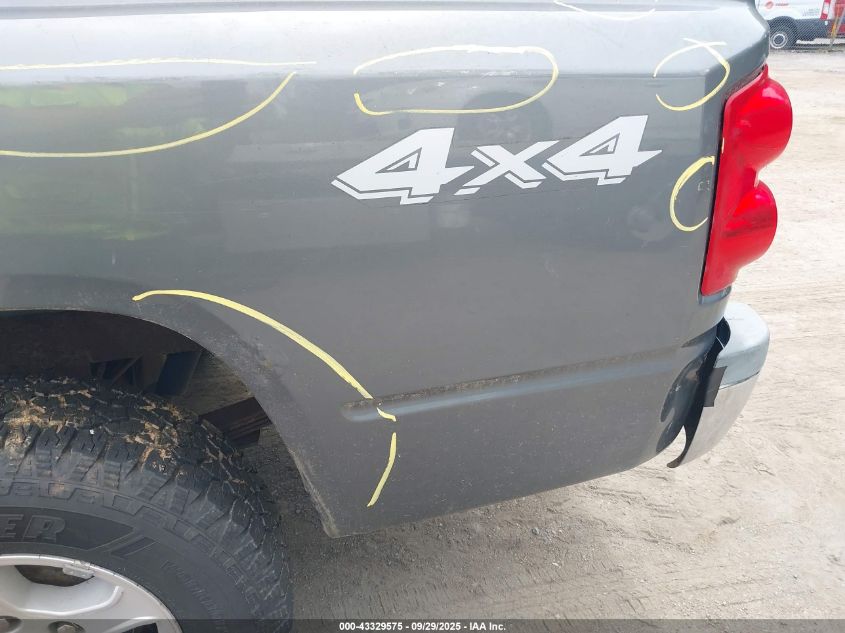 2006 Dodge Dakota Slt VIN: 1D7HW48K36S611366 Lot: 43329575