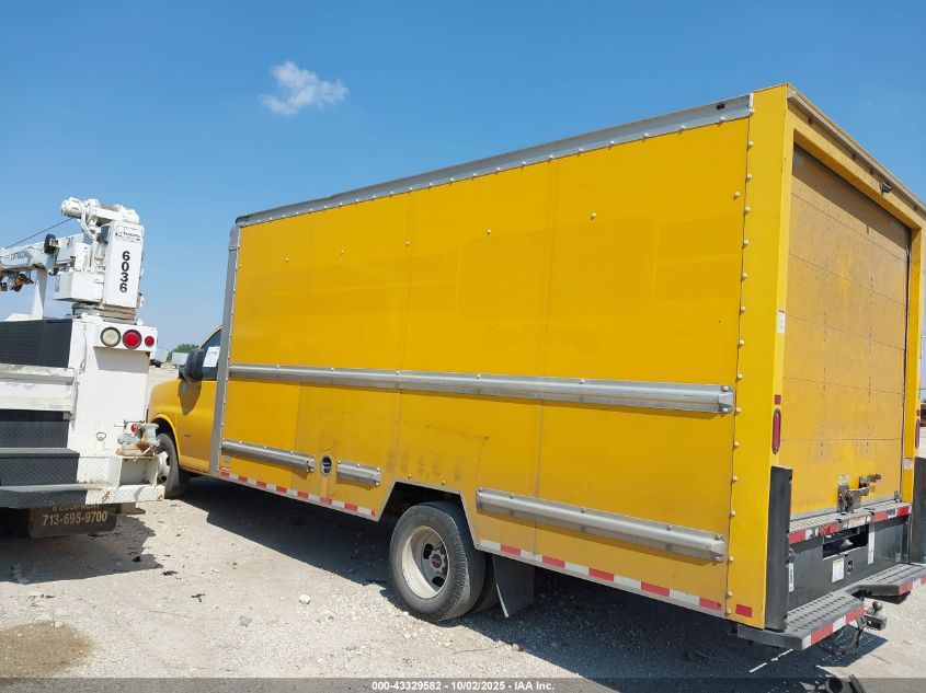 2019 GMC Savana Cutaway Work Van VIN: 7GZ37TCG0KN007610 Lot: 43329582