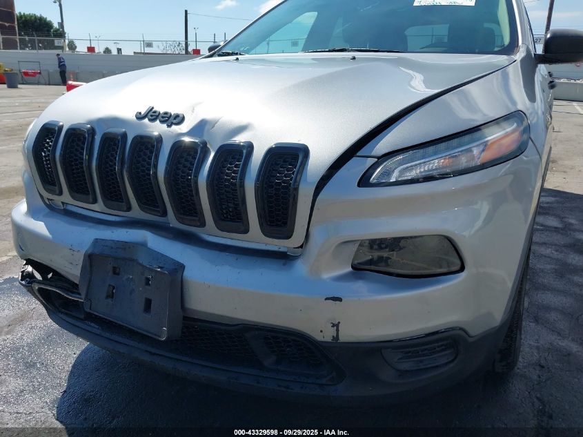 2016 Jeep Cherokee Altitude VIN: 1C4PJLAS4GW329398 Lot: 43329598