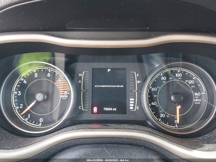 2016 Jeep Cherokee Altitude VIN: 1C4PJLAS4GW329398 Lot: 43329598