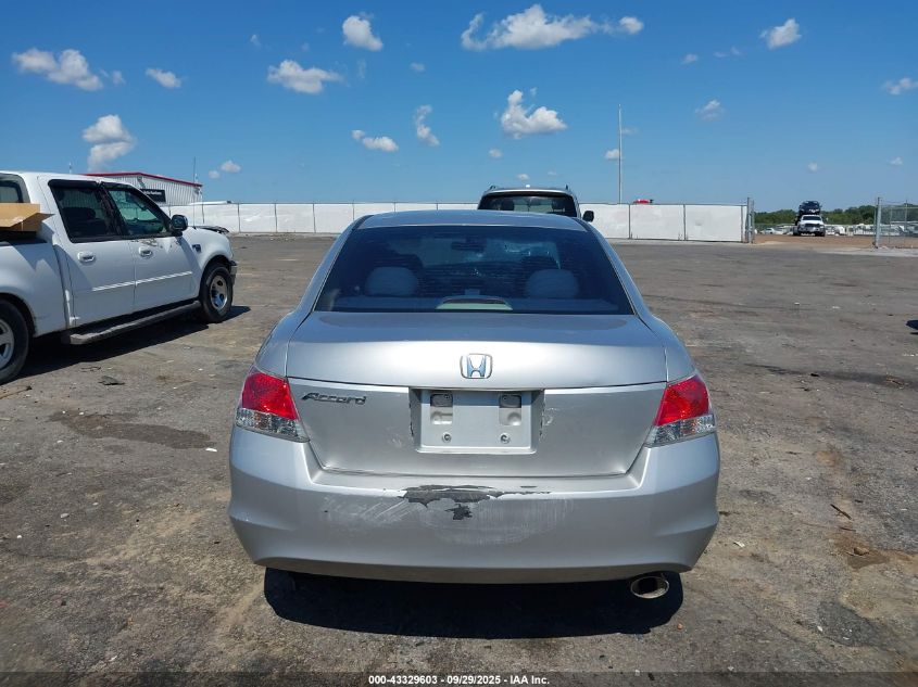 2010 Honda Accord 2.4 Lx-P VIN: 1HGCP2F48AA160350 Lot: 43329603