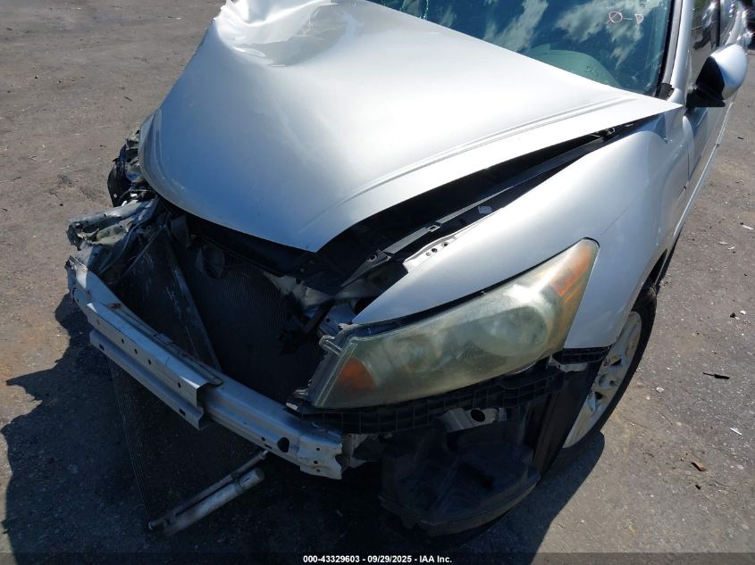 2010 Honda Accord 2.4 Lx-P VIN: 1HGCP2F48AA160350 Lot: 43329603