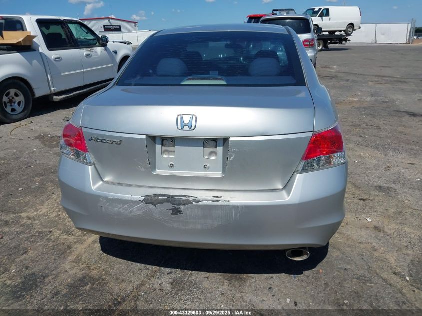 2010 Honda Accord 2.4 Lx-P VIN: 1HGCP2F48AA160350 Lot: 43329603