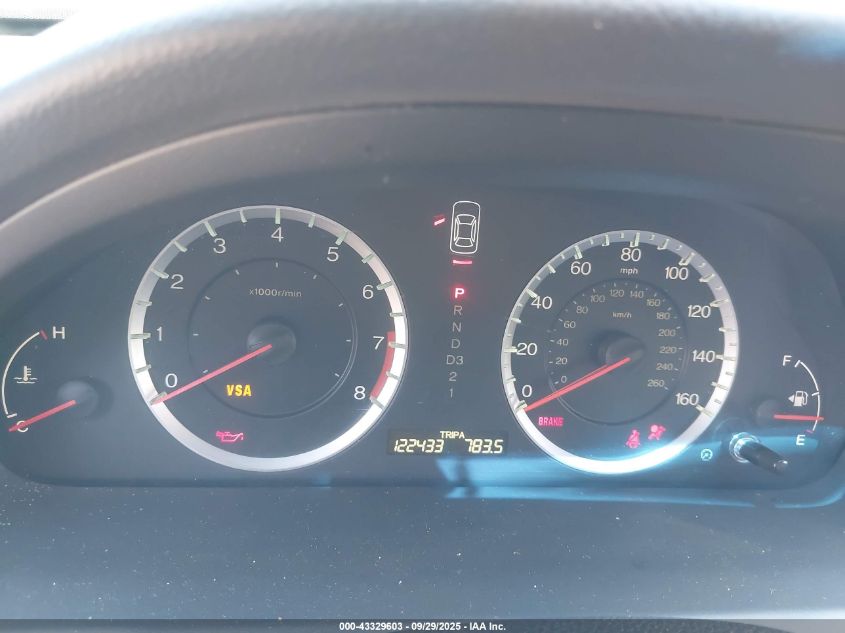 2010 Honda Accord 2.4 Lx-P VIN: 1HGCP2F48AA160350 Lot: 43329603