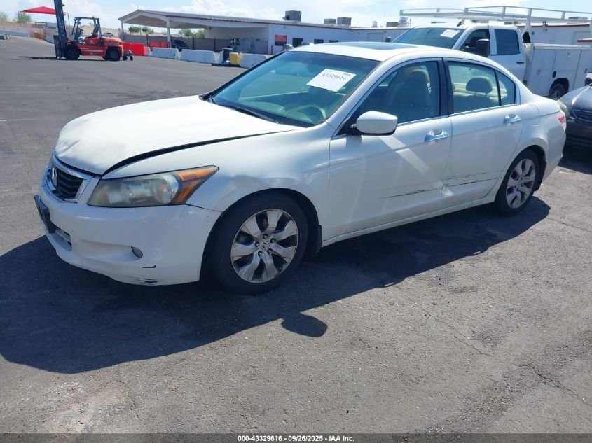 2009 Honda Accord 3.5 Ex-L VIN: 1HGCP368X9A034706 Lot: 43329616