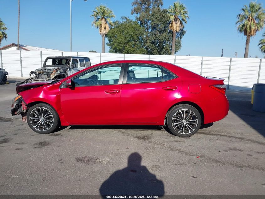2014 Toyota Corolla S Plus VIN: 5YFBURHE3EP137870 Lot: 43329624