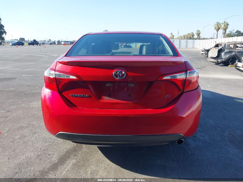 2014 Toyota Corolla S Plus VIN: 5YFBURHE3EP137870 Lot: 43329624